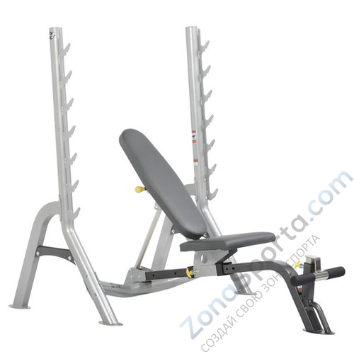 Скамья Hoist HF-4170 олимпийская с регулируемым наклоном (складная)