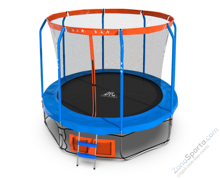 Батут DFC Jump Basket с сеткой 12FT-JBSK-B