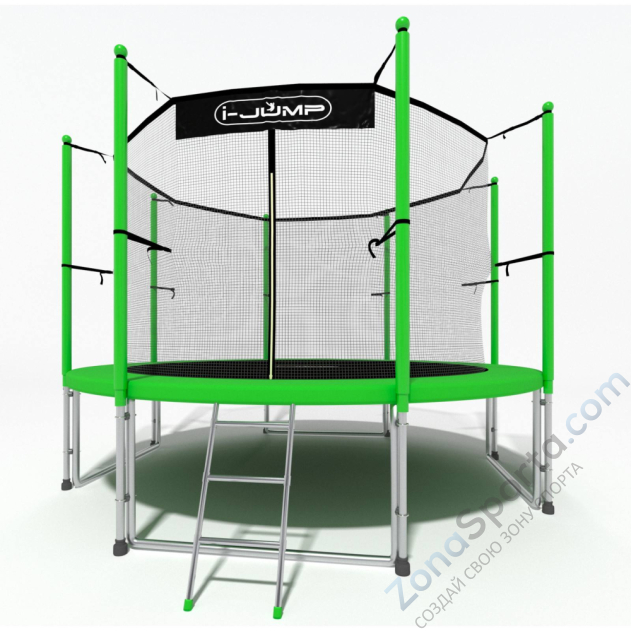 Батут i-Jump Classic Light 12ft green