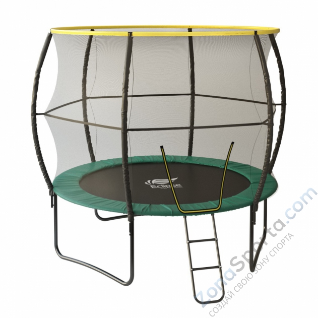 Батут с защитной сеткой Eclipse Jumper 8FT