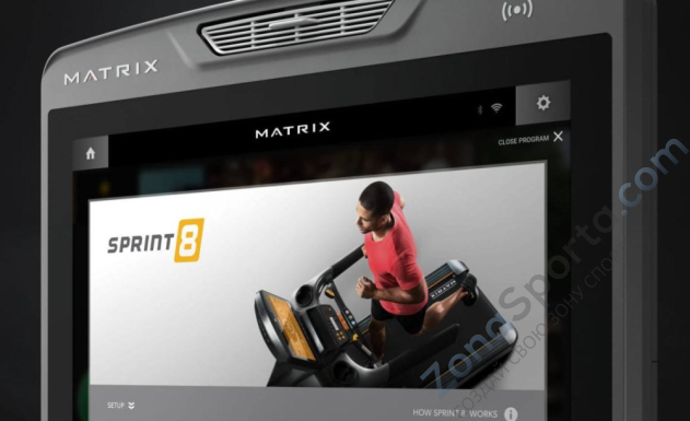 Беговая дорожка Matrix Performance Plus с консолью Touch XL