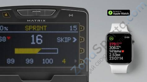 Беговая дорожка Matrix Performance Plus с консолью Touch