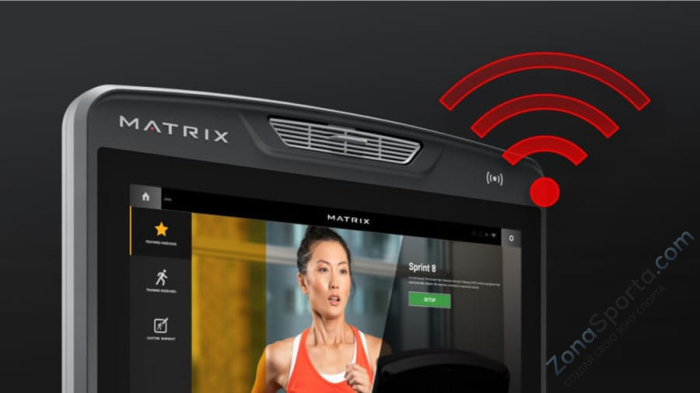 Беговая дорожка Matrix Lifestyle с консолью Touch Base