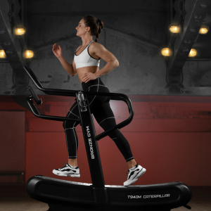 Беговая дорожка профессиональная инерционная механическая Bronze Gym T940M Caterpillar New