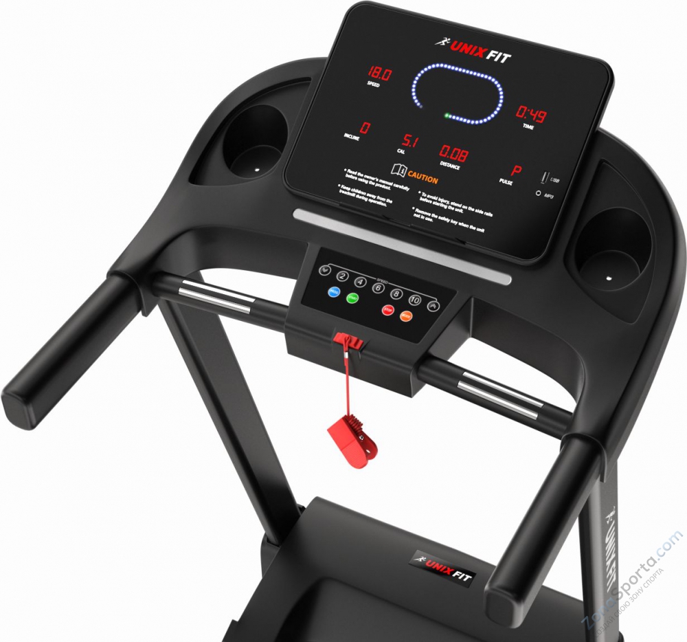 Беговая дорожка Unix Fit ST-630R Black