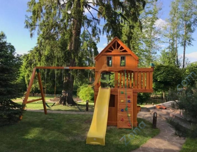 Деревянная детская площадка для дачи Igragrad Шато 2