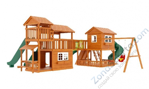 Детская деревянная площадка IgraGrad Домик 6