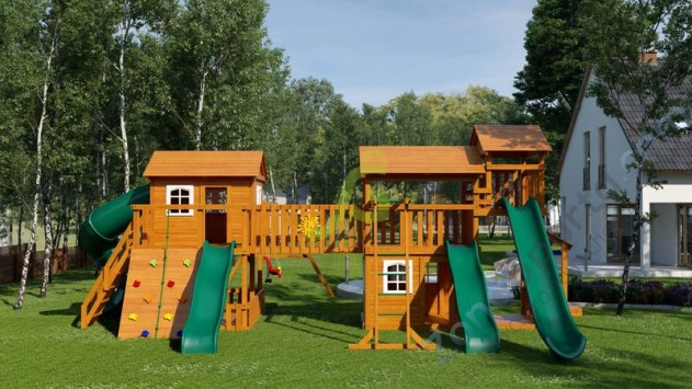 Детская деревянная площадка IgraGrad Домик 6