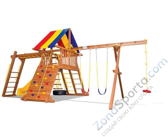 Детская игровая площадка Rainbow Play Systems Циркус Кастл 2020 III Тент (Circus Castle III 2020 RYB)