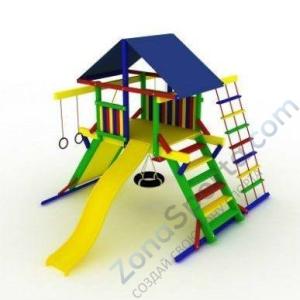 Детская игровая площадка Росси Сан-Марино разноцветная покраска