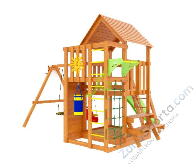 Детская площадка IgraGrad Крафт Pro 3 (скат 2.2)