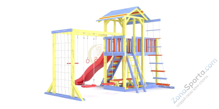 Детская игровая площадка Савушка-15 (Color-9)