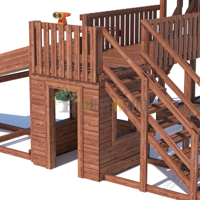 Детская площадка CustWood All-Season 7 (круглый год)