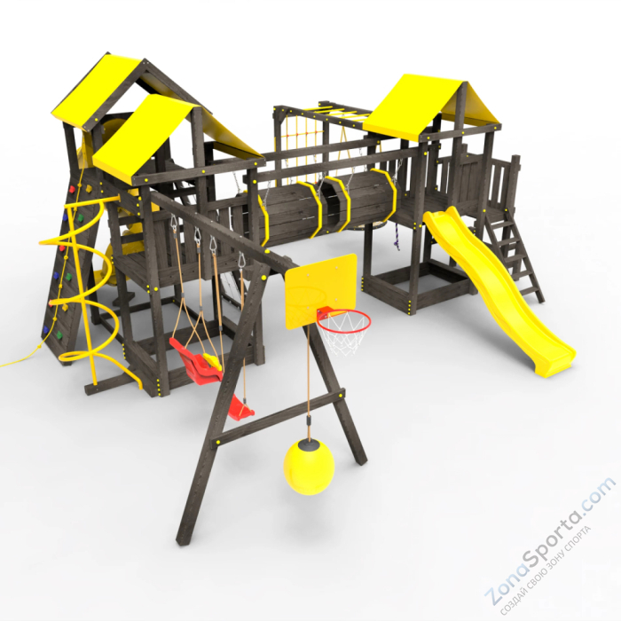 Детская площадка Пикник Black Стэйдж Бонд с трубой