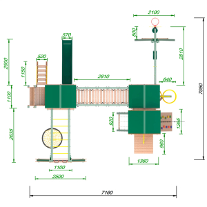 Детская площадка Пикник Форест Стэйдж К