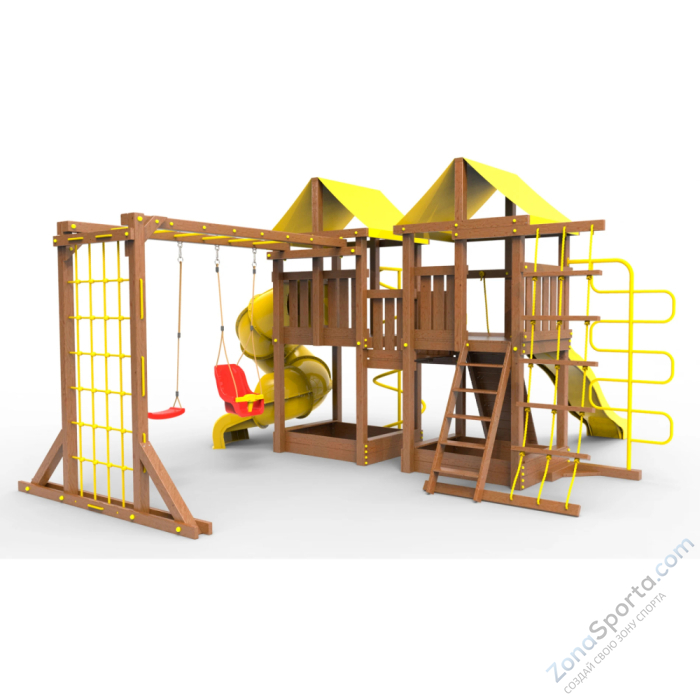 Детская площадка Пикник Оптимус Пацифик Light с винтовой трубой