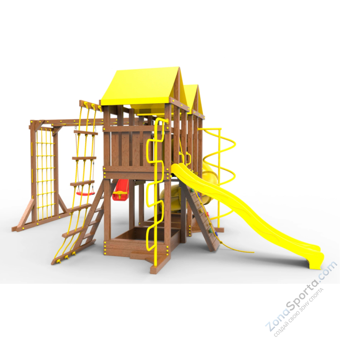 Детская площадка Пикник Оптимус Пацифик Light с винтовой трубой