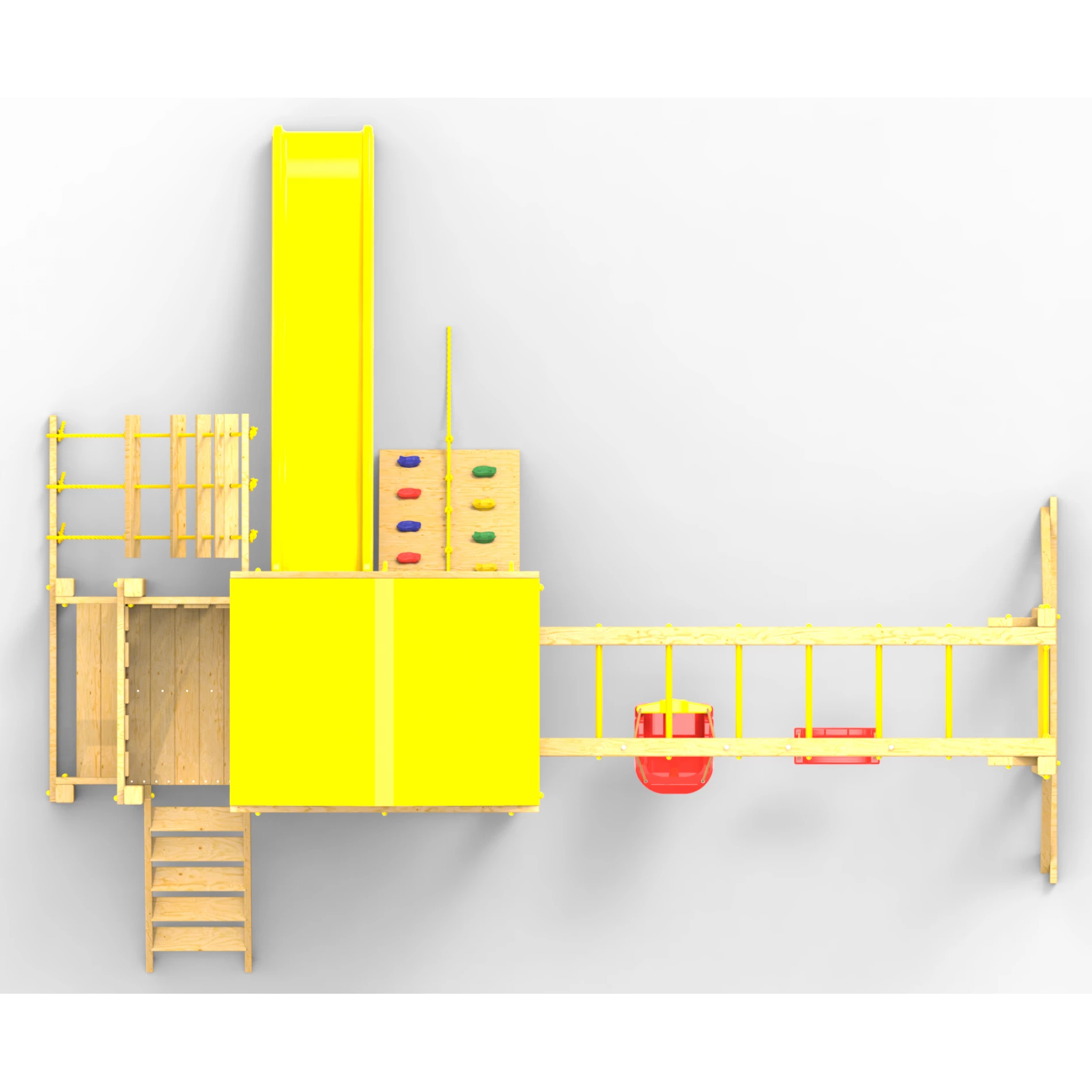 Детская площадка Пикник Стандарт Макси с рукоходом