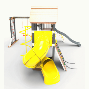 Детская площадка Пикник Ультра А Кракен с винтовой трубой