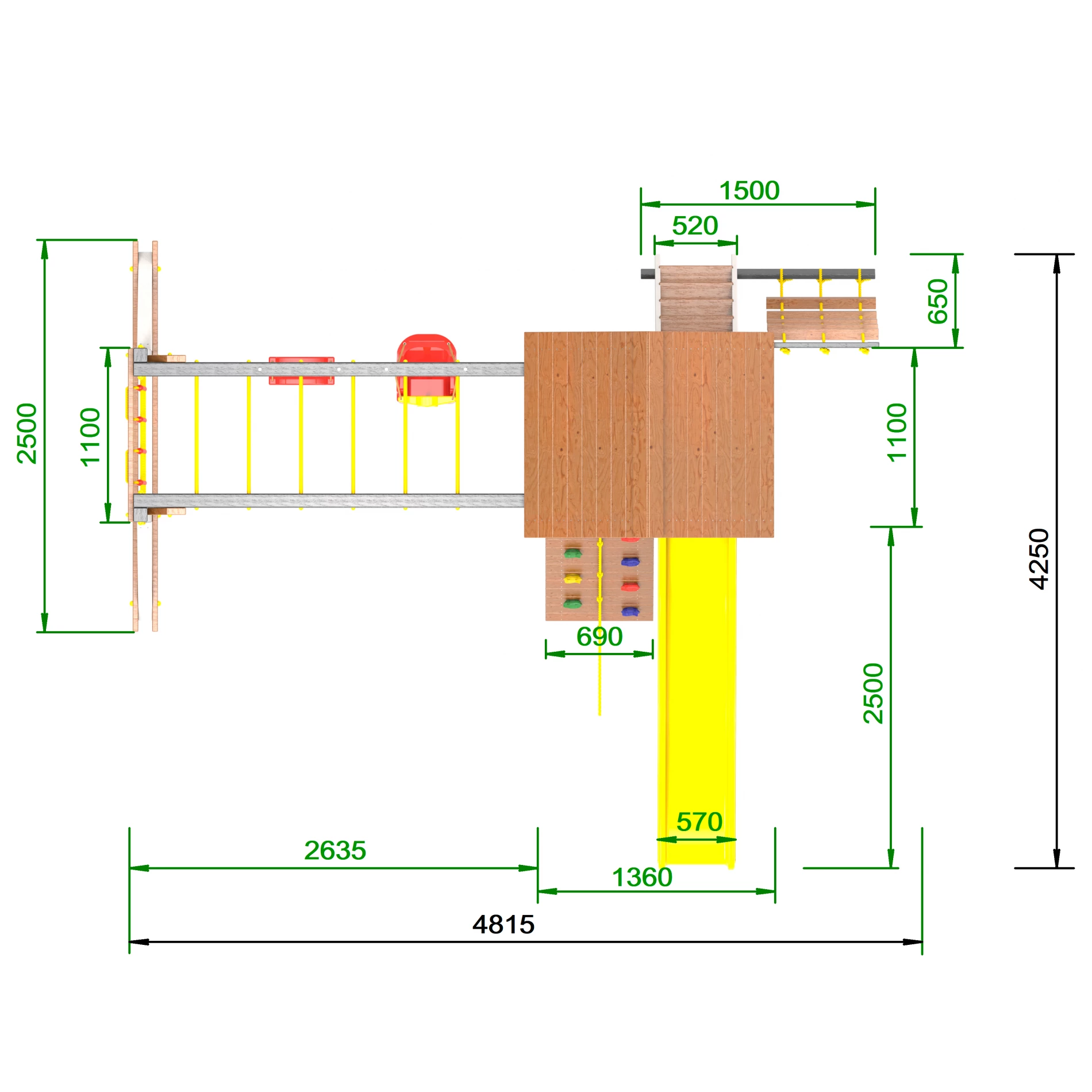 Детская площадка Пикник Ультра Руфер