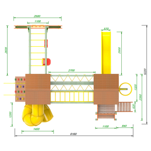 Детская площадка Пикник Вега Д Кракен Компакт
