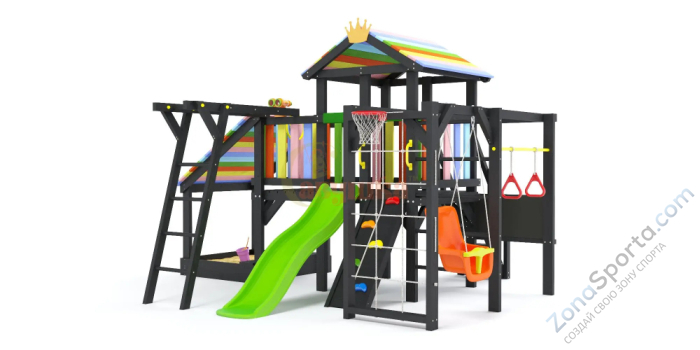 Детская площадка Савушка 10 (Black)