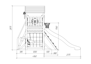 Детская площадка Савушка Мастер 4 Comfort Plus