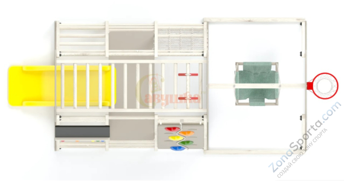 Детский комплекс Савушка Непоседа 8 oak