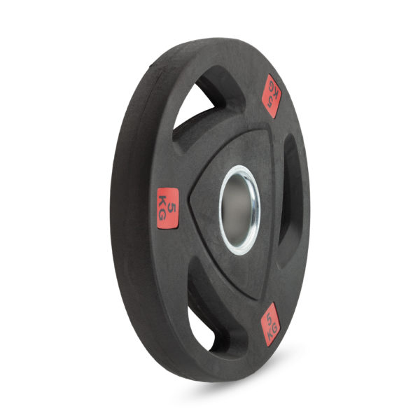 Диск 51 мм. обрезиненный с 3-мя хватами 5 кг VictoryFit VF-ST51050