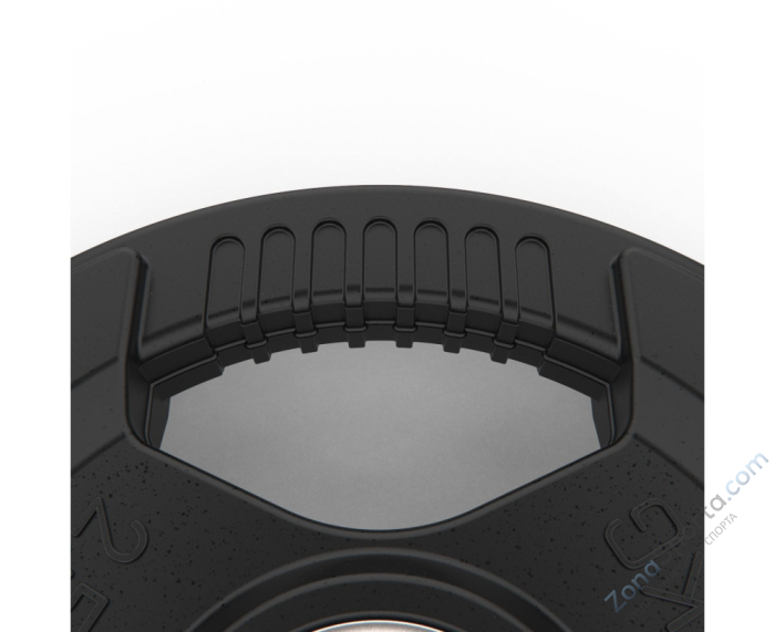 Диск обрезиненный с хватом 2,5 кг / диаметр 51 мм DFC