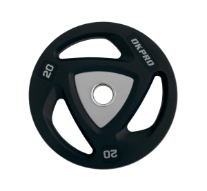 Диск олимпийский полиуретановый 20 кг OKPRO OK2037A-2000-G