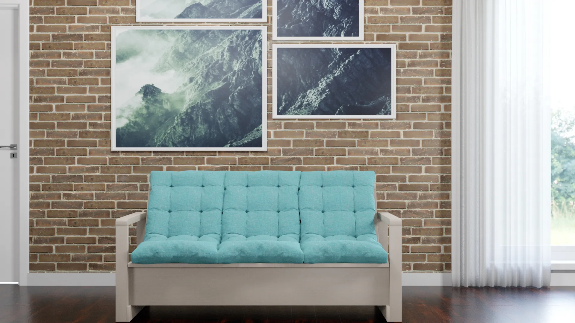 Диван деревянный Savushka Type-3B