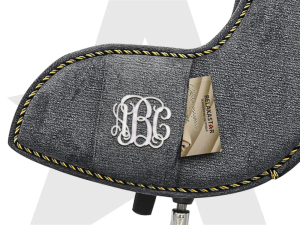 Дизайнерское кресло Fujimo Monogram Silver Steel