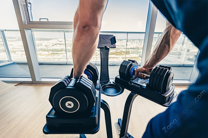 Гантель регулируемая XTERRA 5-25 кг 