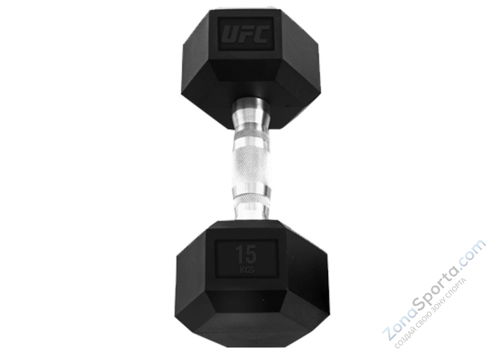 Гантель шестигранная UFC 15 кг 