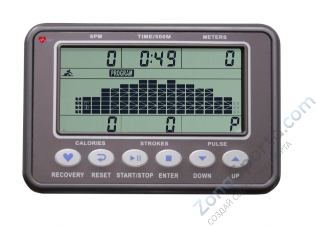 Гребной тренажер Oxygen Typhoon HRC