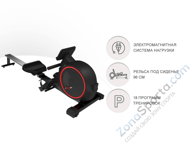 Гребной тренажер Unix Fit Techno Rower 410E