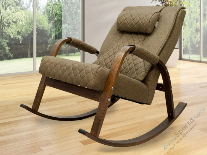 Массажное кресло качалка OTO Dance+ Шоколад