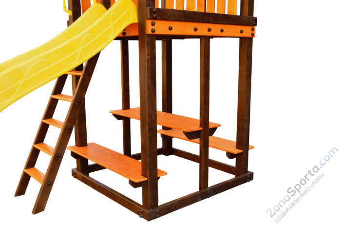 Игровой комплекс Perfetto sport Bari-7 + качели Паутина