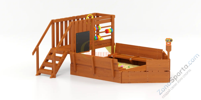 Игровой комплекс Песочный дворик Савушка-4