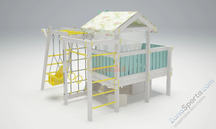 Игровой комплекс Савушка Baby 2 голубой