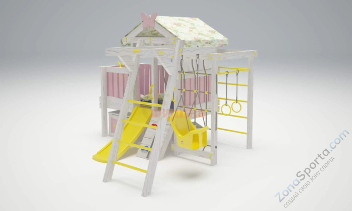 Игровой комплекс Савушка Baby 2 розовый