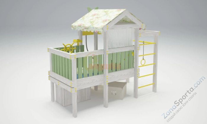 Игровой комплекс Савушка Baby 6 оливковый