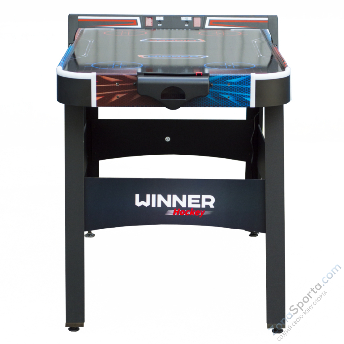 Игровой стол - аэрохоккей Fire Ice 4ф