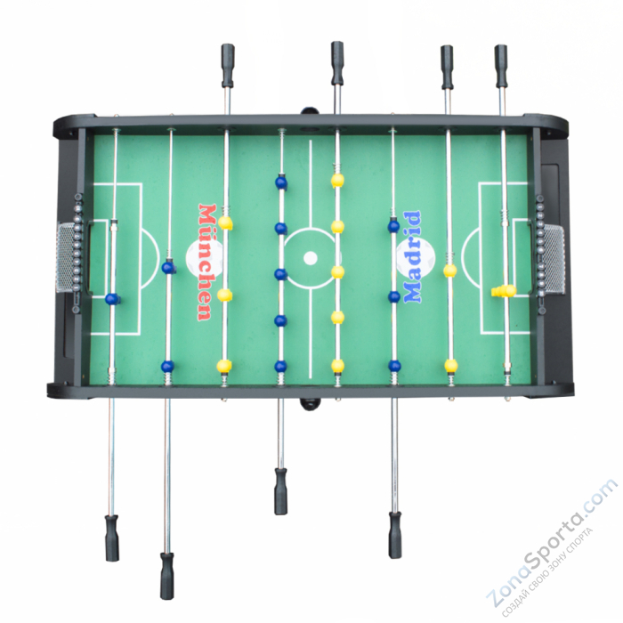 Игровой стол - футбол Rialto (светло-черный)