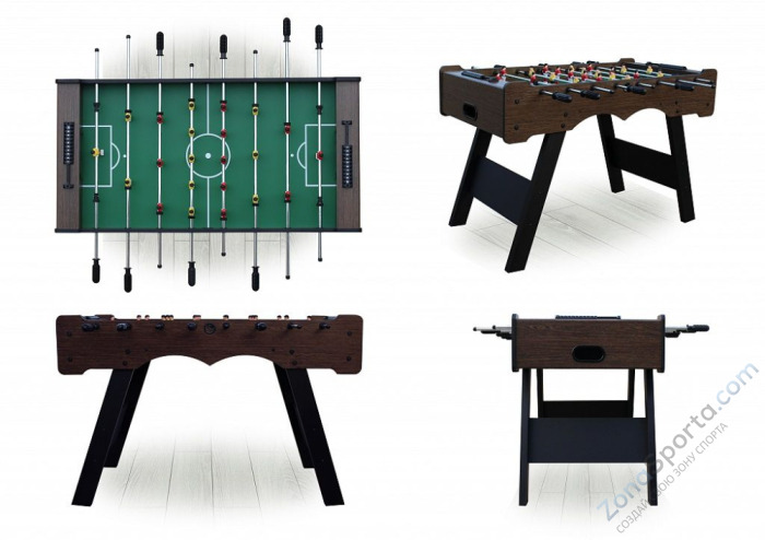 Игровой стол - футбол Stuttgart (венге)