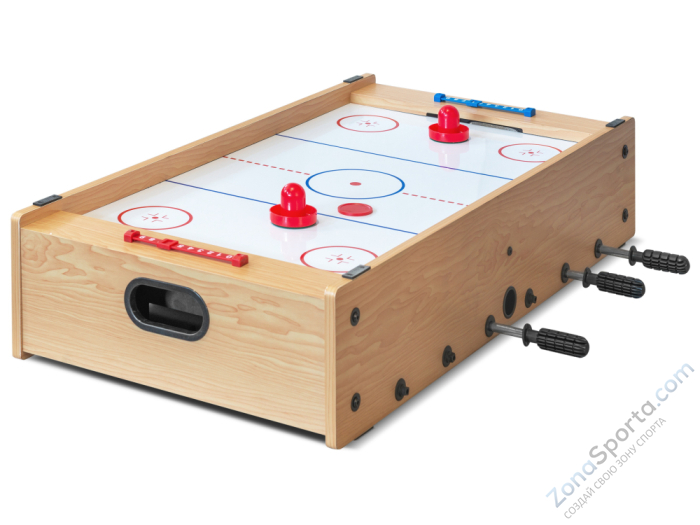 Игровой стол - трансформер Garlando F-Mini 2 в 1 (настольный футбол, аэрохоккей) светлый