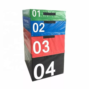 Комплект плиометрических боксов 90х75 высотой 15-30-45-60 см OKPRO