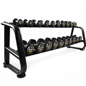 Комплект полиуретановых гантелей 10 пар Hasttings Digger от 2,5 до 25 кг