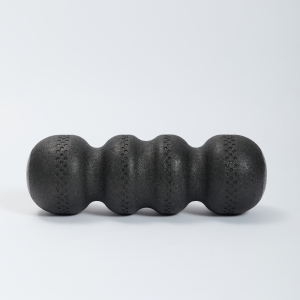 Контурный массажный ролл INEX Rollga 45 x 15 см, черный